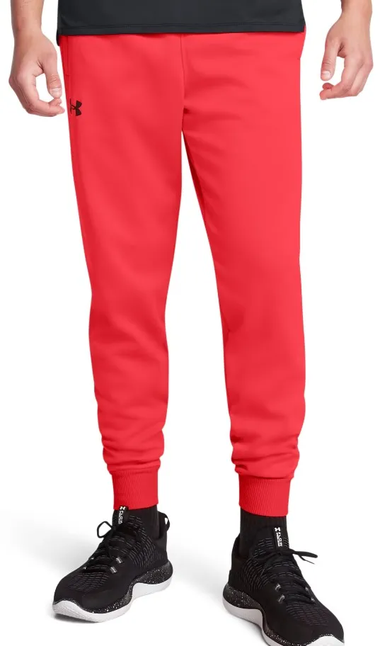 BROEKEN UNDER UA ARMOUR FLEECE JOGGERSRED