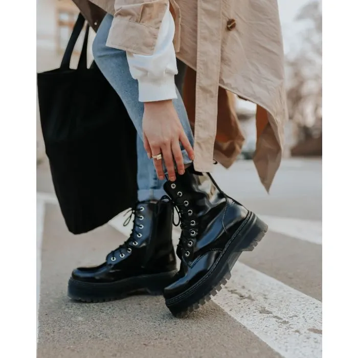 Charles Footwear 1984 Black Polished