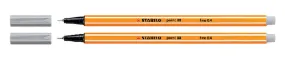Fineliner STABILO point 88/94 fijn lichtgrijs