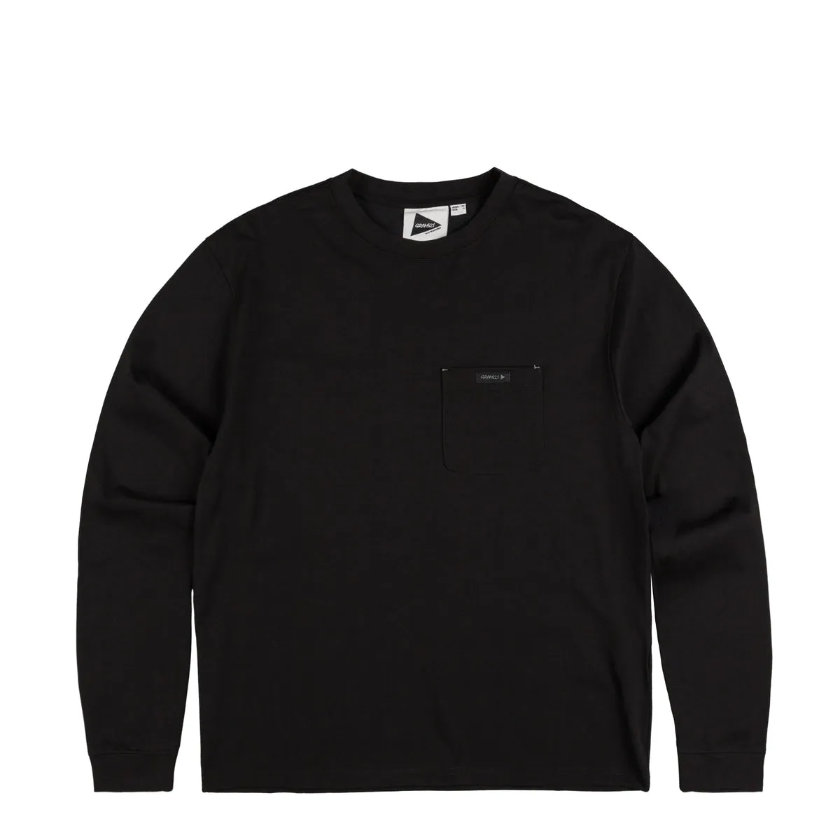 Gramicci x And Wander Backprint Longsleeve Tee Black
