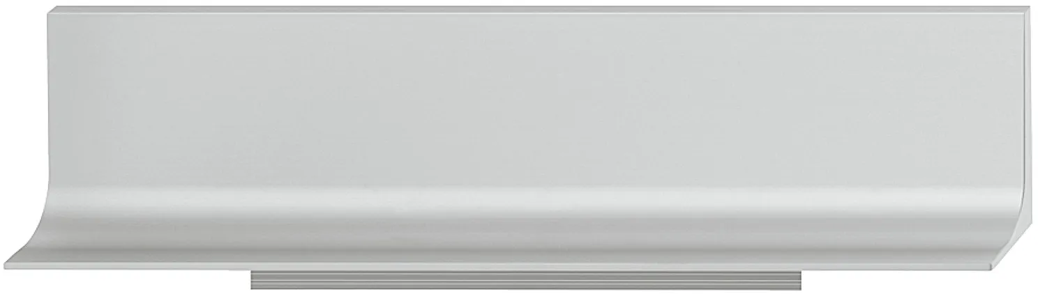 GREEPLIJST LPROFIEL, VAN ALUMINIUM, VOOR GREEPLOZE VAATWASMACHINEFRONTEN