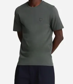Lyle & Scott Tonal Eagle T-Shirt-Gun Metal 