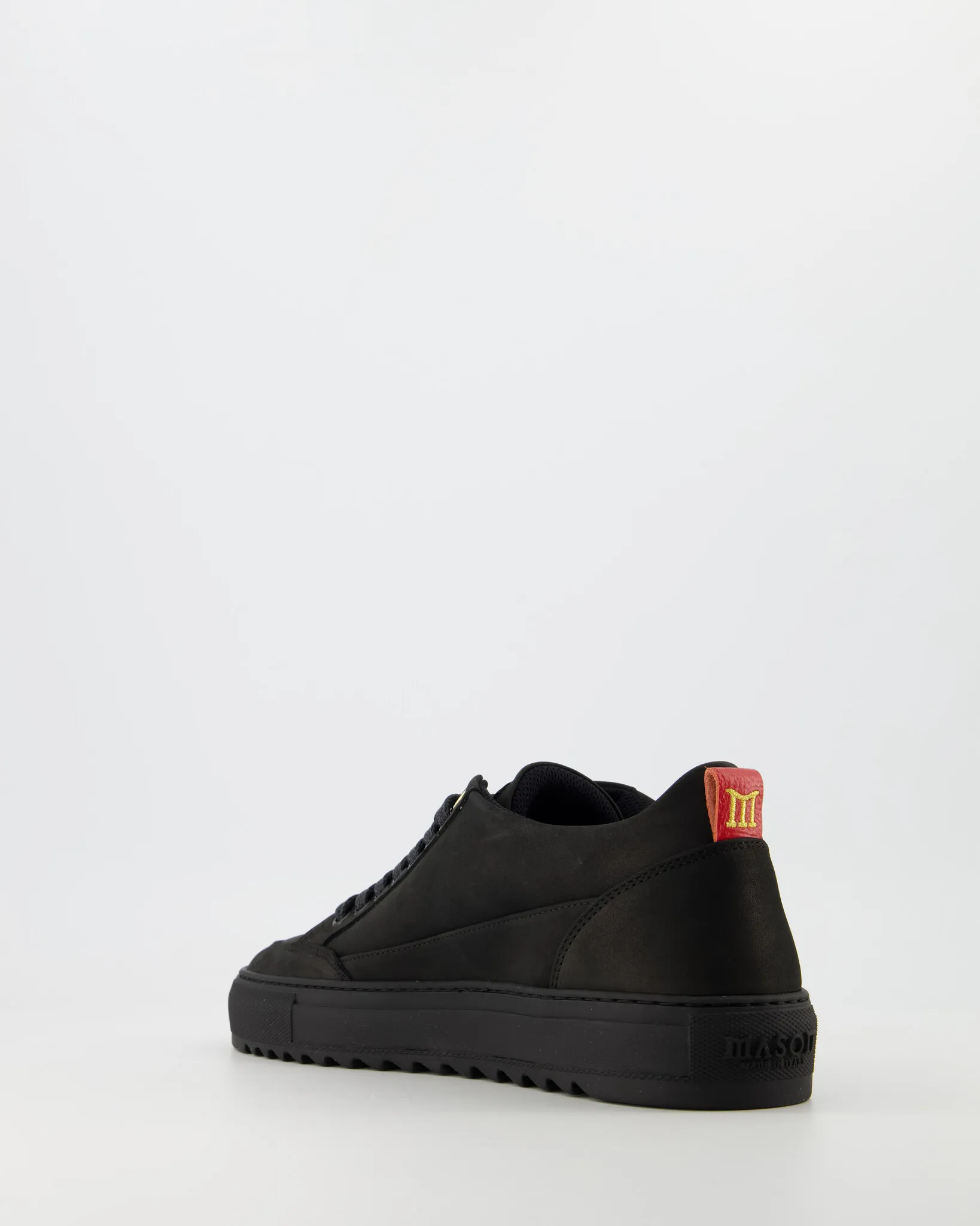 MASON GARMENTS NOS3C TIA NUBUCK ZWART