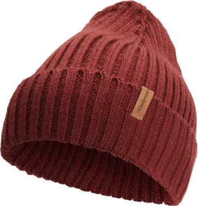 Muts Woolpower Beanie Rib Rust red