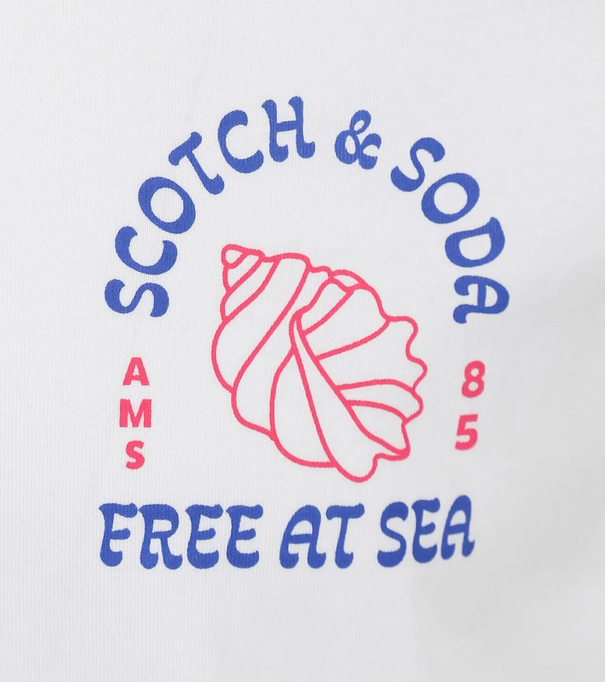 SCOTCH AND SODA  TSHIRT ARTWORK WIT