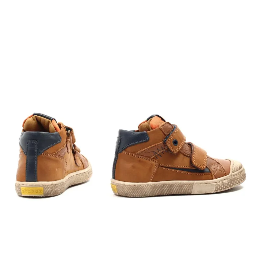 STONES AND BONES BASKETTERS COGNAC (MAAT 2329)